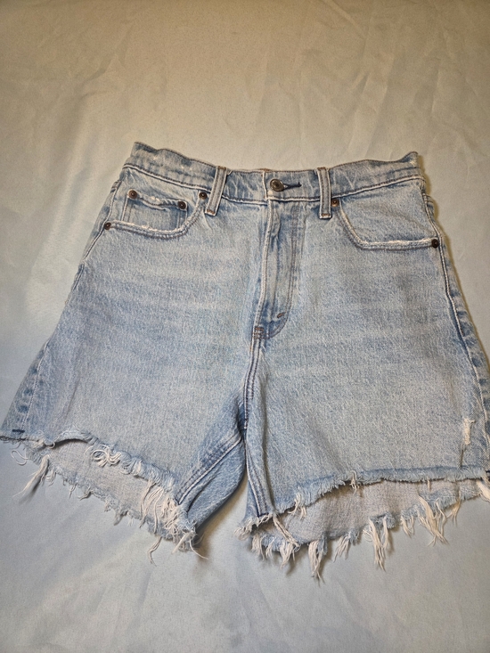 Abercrombie & Fitch Pants - Abercrombie & Fitch Dad Short High Rise Womens 27  Distressed Denim Shorts